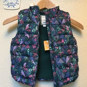 NWT Girls Puffer Vest